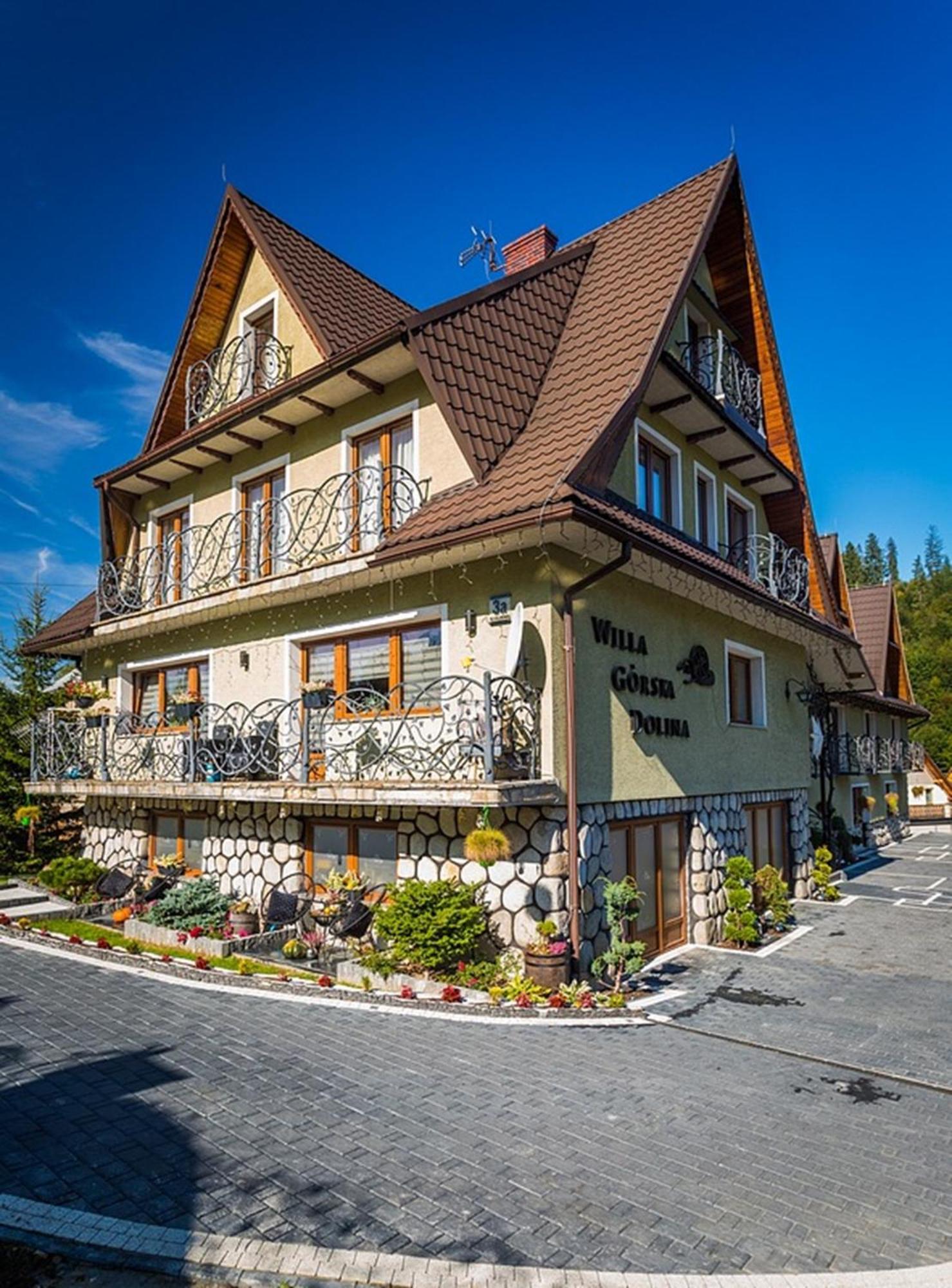 Willa Gorska Dolina Jacuzzi & Sauna Poronin Exterior foto