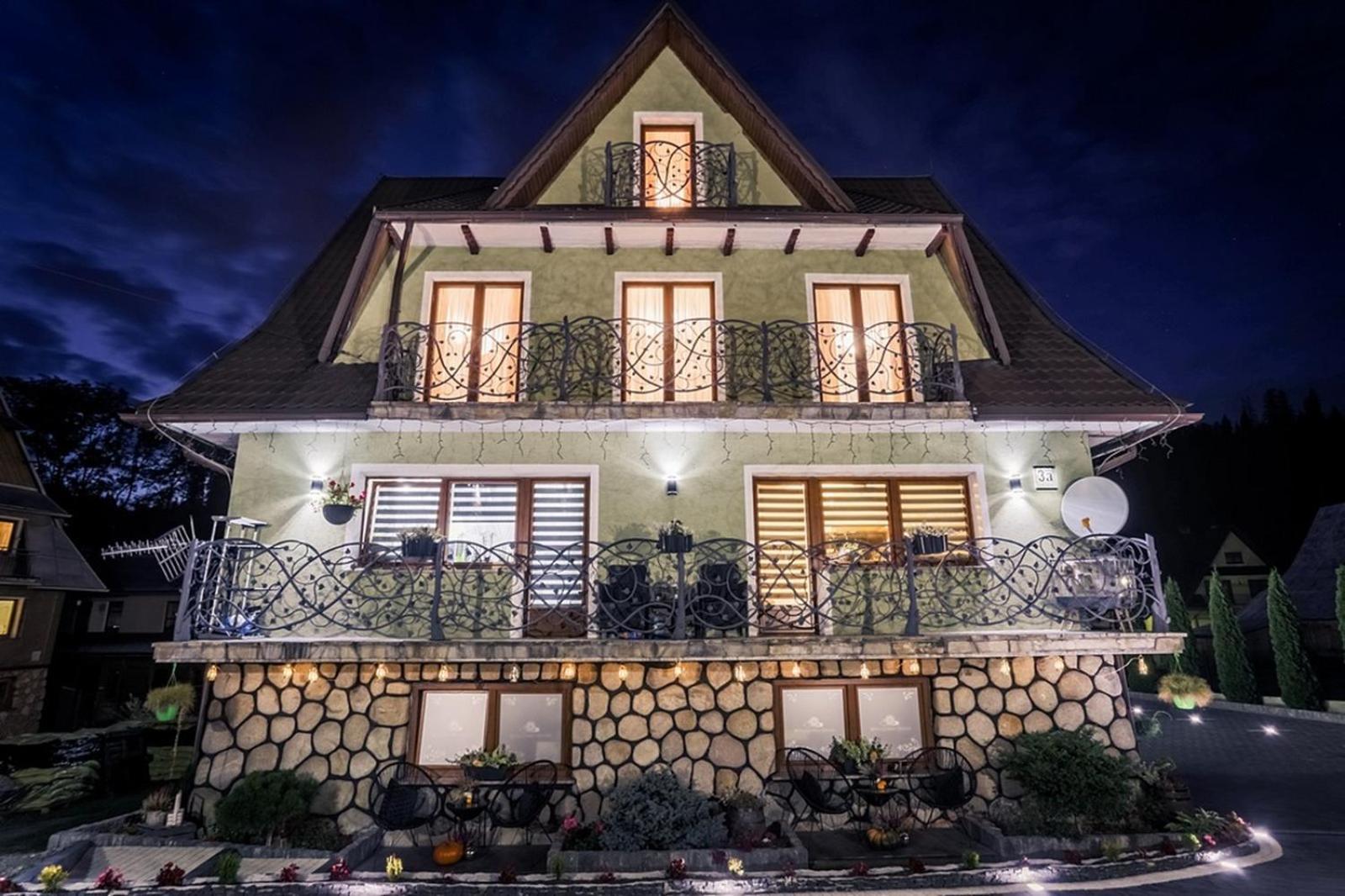Willa Gorska Dolina Jacuzzi & Sauna Poronin Exterior foto